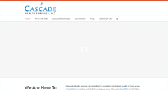 Desktop Screenshot of cascadehealthservices.org